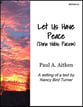 Let Us Have Peace SATB choral sheet music cover